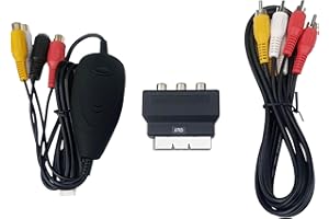 Video-2-PC DIY Video Capture Kit for VHS and Camcorders. Compatible with Windows 11, 10, 8 and 7. Includes USB Capture Device