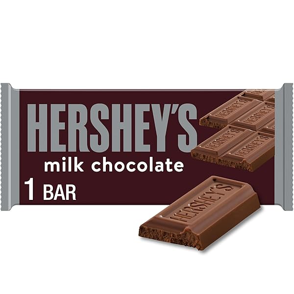 HERSHEY’S MILK CHOCOLATE CANDY BAR, 1.55 OZ