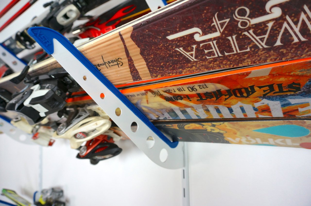 Outdoor Recreation StoreYourBoard Horizontal Multi Ski Wall Rack Home