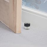 Zoo Hardware Satin Stainless Steel Door Stop 41mm Floor Mount Concealed Fixing view 5