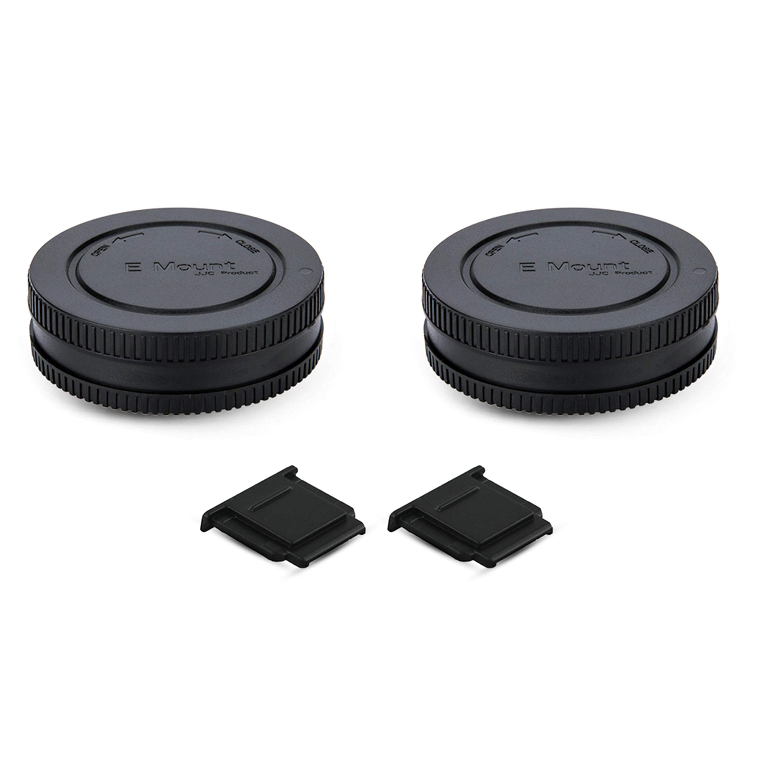 Photo 1 of 2 Pack E Mount Body Cap & Rear Lens Cover for Sony A6700 A6600 A6500 A6400 A6300 A6100 A6000 A5100 ZV-E10 ZV-E1 A7C II A7CII A7CR A7 A7II A7III A7IV A7R A7RII A7RIII A7RIV A7RV A7S II III A9 II III A1