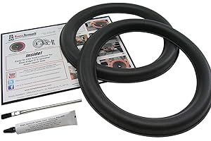 SIMPLY SPEAKERS Speaker Foam Repair Kit Compatible with 12 inch JL Audio 12W6v2-D4, FSK-12JLv2 (Pair)
