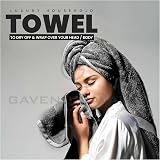 GC GAVENO CAVAILIA Towels 10 Piece Egyptian Cotton Bale Set Black view 7