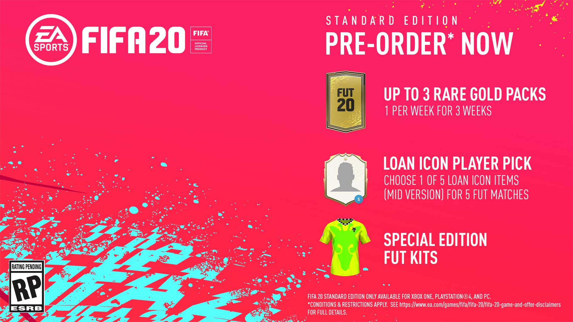 FIFA 20 Standard Edition - Xbox One FIFA 20 Standard Edition - Xbox One Xbox One PlayStation 4 Nintendo Switch
