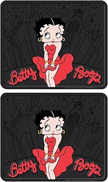 Amazon Com Plasticolor Rubber Rear Floor Mats Betty Boop Ny