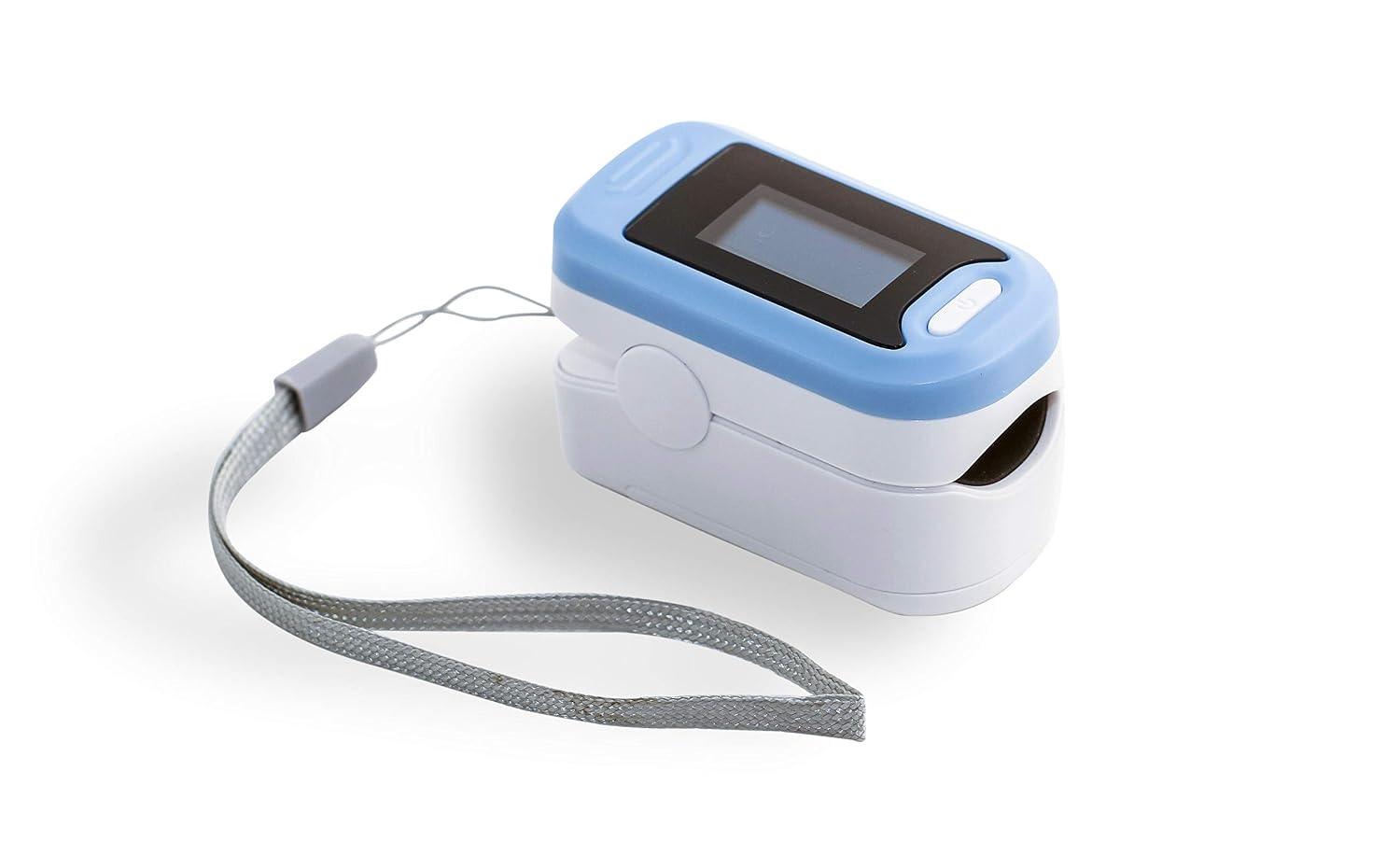 Fingertip Pulse Oximeter LED Display - User friendly, On the spot SP02 and pulse rate testing, S, Blue, Small - Image 3