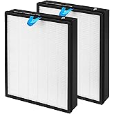2 Pack Vital 200S HEPA Replacement Filter Compatible with LEVOIT Vital 200S Air Pur-ifier H13 Grade True HEPA, High-Efficiency Activated Carbon Filter Replace Part # Vital 200S-RF