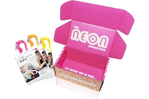 The Car Seat Key - Original Car Seat Key Chain Buckle Release Tool - Easy Unbuckle Opener Aid for Nails, Parents, Grandparents & Older Children by NAMRA Made in USA (3 Pack, Neon Collection)