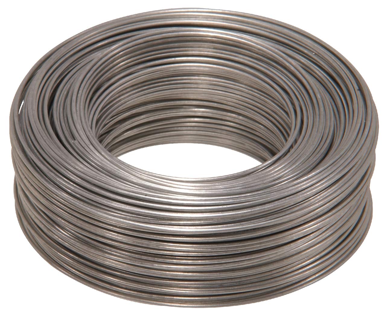 Photo 1 of Hillman Steel Wire Rope 20 Gauge Galvanized Hobby Cable Wire, 20 x 175', Corrosion Resistant, Holds 15 lbs, Ideal for Crafts & DIY, Silver | 123106