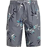 Kanu Surf Mens Wade Mens Swim Trunks Quick-Dry Swim Shorts Men, 5.5 – 9 Inch Inseam (Regular & Extended Sizes)