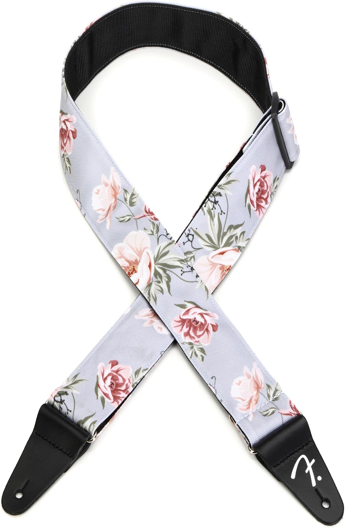 Fender Floral Guitar Strap - Grey