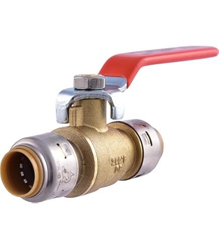 Amazon.com: SharkBite Max 3/4 x 1/2 in PTC Reducing Ball Valve