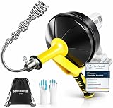 MeisterFaktur Drain Snake 25 FT with Drill Attachment Unblocker view 1
