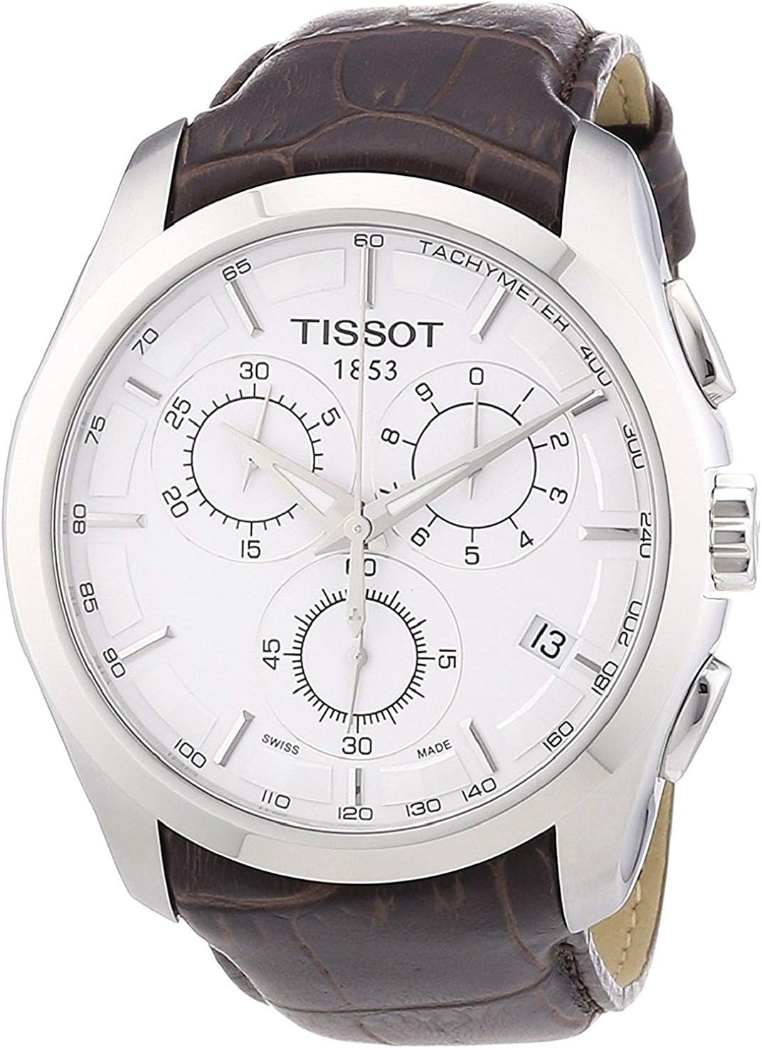 TISSOT WATCH Men's Analogue White Dial Watch