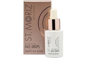 ST. MORIZ St Moriz Advanced Self Tanning - Tan Boosting - Self Tanner Bronzing Drops for Face - Face Tanning Drops to Add to Moisturizer (0.51 fl oz)