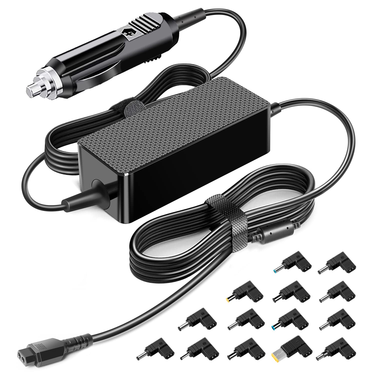 KFD Universal Car Charger 90W DC 12V-24V for Laptop Lenovo HP DELL ASUS Samsung Acer Fujitsu Toshiba Medion Sony Computer PC Cigarette Lighter Adapter Car Charger