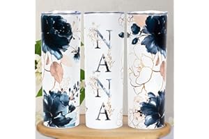 Joyseller Practical Mother's Day Gifts for Mom, 20 OZ Floral NANA Travel Mug for Grandma, Mom Gifts Tumbler for Holiday, Birthday, Mother's Day Gifts Ideas from Grandson, Granddaughter