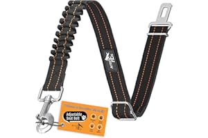 Active Pets Dog Seatbelt, Adjustable Safety Dog Seat Car Harness, Dog Seat Belt for Pets - Durable Dog Seatbelts for Cars - Dog Car Seat Belt for Dogs, Dog seat Belts for Large Dogs, Medium, & Small