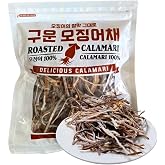 Gangwon Roasted Dried Squid Snack, Korean Squid Jerky, 9g Protein, 5.29oz | 100% roasted dried squid &middot; 6 servings per container &middot; Resealable bag &middot; High-protein Korean seafood snack for adults &amp; kids