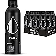 PATH Alkaline Bottled Water - 9.5 pH-Balanced Purified Water with Electrolytes in Aluminum Bottle - BPA-Free, Reusable, Infinitely Recyclable - Pure, Crisp, Refreshing Taste 20.3 fl oz (Pack of 12)