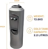 Hydrate Direct Core Water Cooler Package 1 Grey Silver 15L Bottles view 4