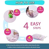 Opaza Vacuum Storage Bag Medium 80x60 cm 3 Pack Airtight Space Saver view 5