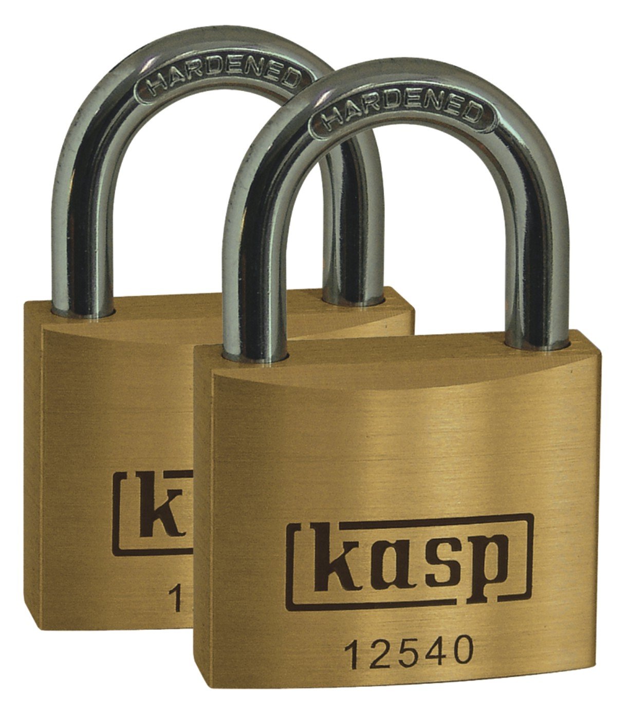 Kasp 125 Premium Brass Padlock - 40 Millimeters - Twin