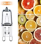 GMY G9 Halogen Bulbs 34W 230V 2700K Warm Dimmable 10 Pack view 3