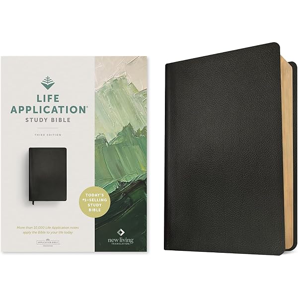 NLT Life Application Study Bible, Third Edition (Genuine Leather