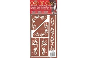 ARMOUR PRODUCTS Armour Over 'N' Over Stencil Fleur De Lis
