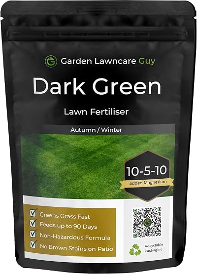 Garden Lawncare Guy Dark Green Lawn Fertiliser - Safe & Fast Acting