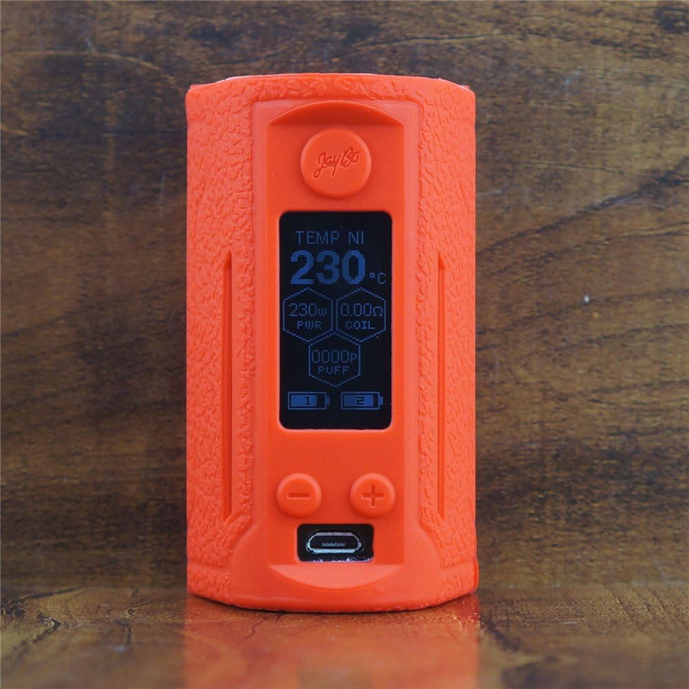 ModShield for Wismec Reuleaux RX GEN3 Dual 230W TC Silicone Case ByJojo Cover Shield Wrap Skin Sleeve (Red)