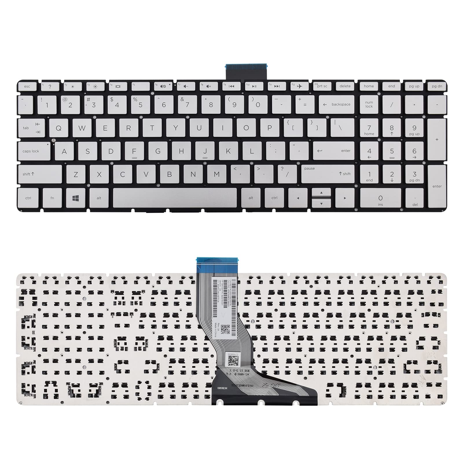 SUNMALL Replacement Keyboard Compatible with HP