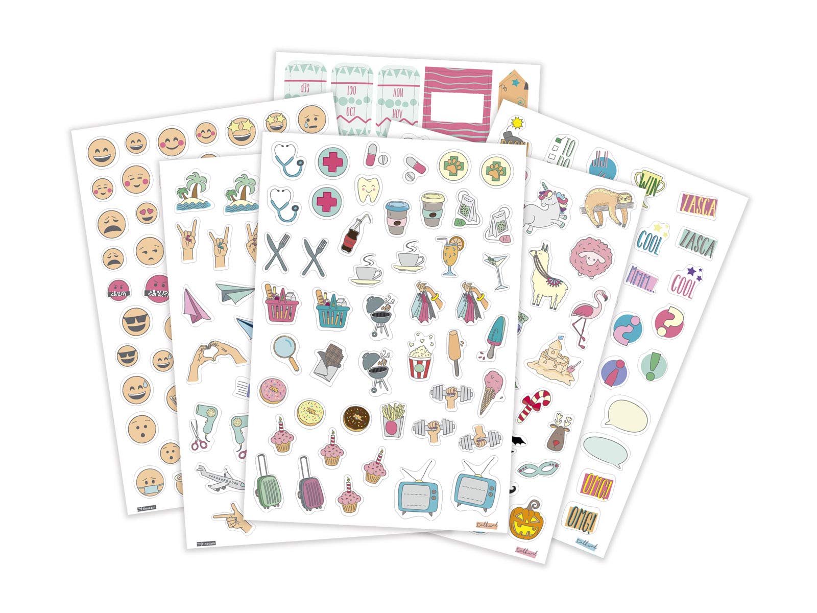 Finocam Talkual Sticker Set