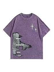 Verdusa Men's Letter Graphic Drop Shoulder T Shirts