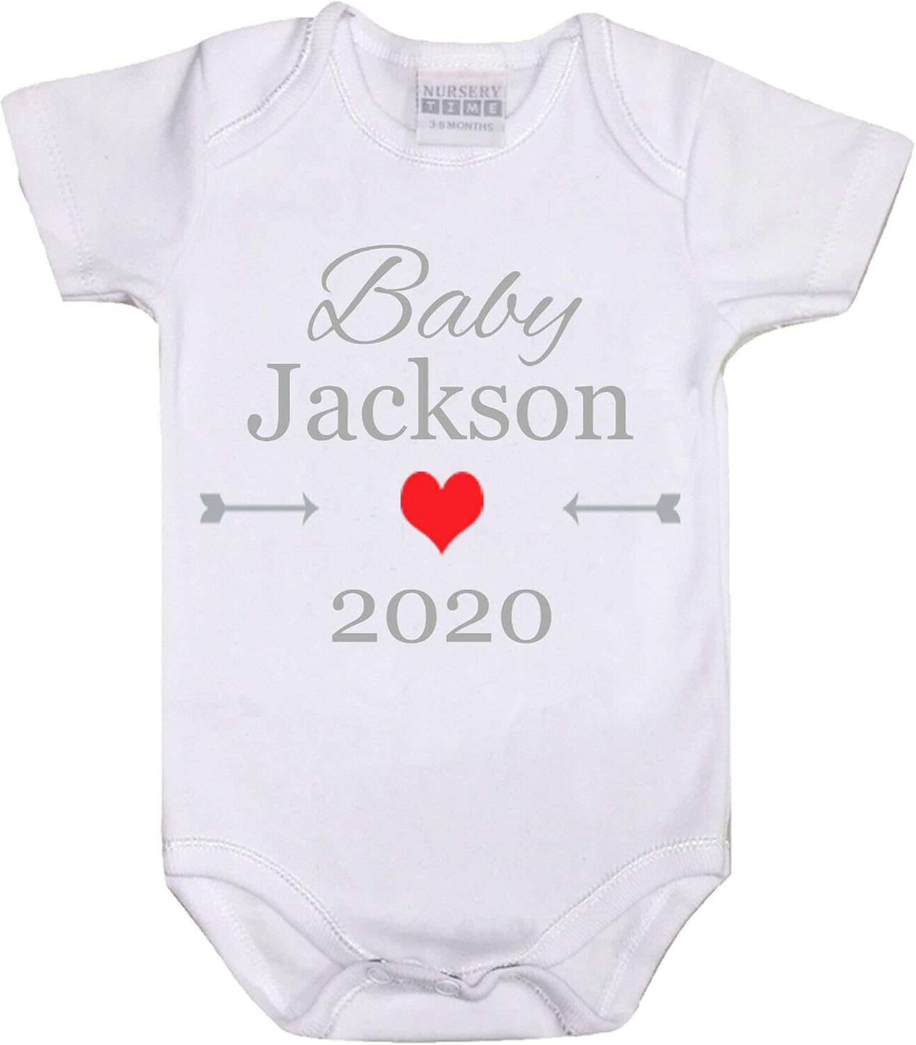 born in 2020 baby vest