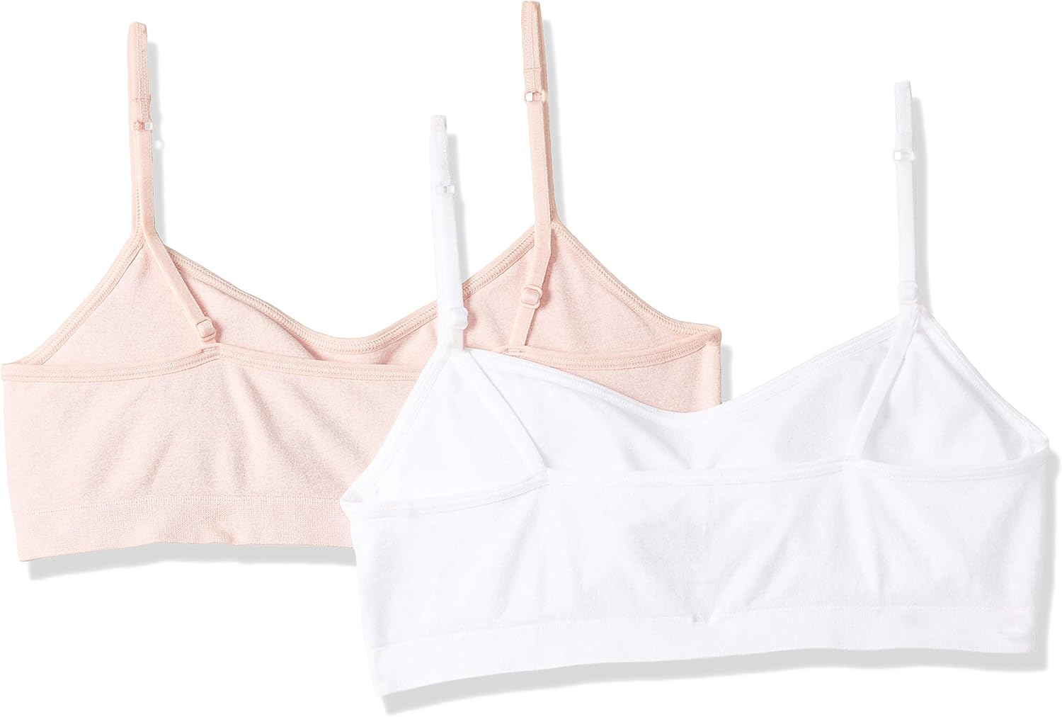Hanes Girl's Seamless Foam Bra (Pack of 2): Clothing