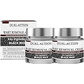 Dual-Action Renewal Cream, Black and White Rice Soothing Repair cream, Professional Skin Treatment, Smooths And Refines The Skin, Natural Body Serum Suitable for All Skin Types (2PCS)