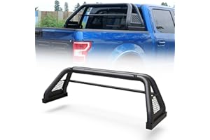 AUTOFREE Universal Roll Bar for Pickup Truck, Adjustable Chase Rack Full Size for Chevrolet S-10/Colorado/GMC Sonoma/Canyon/Ford Ranger/Jeep Gladiator/Toyota Tacoma/Frontier/Honda Ridgeline