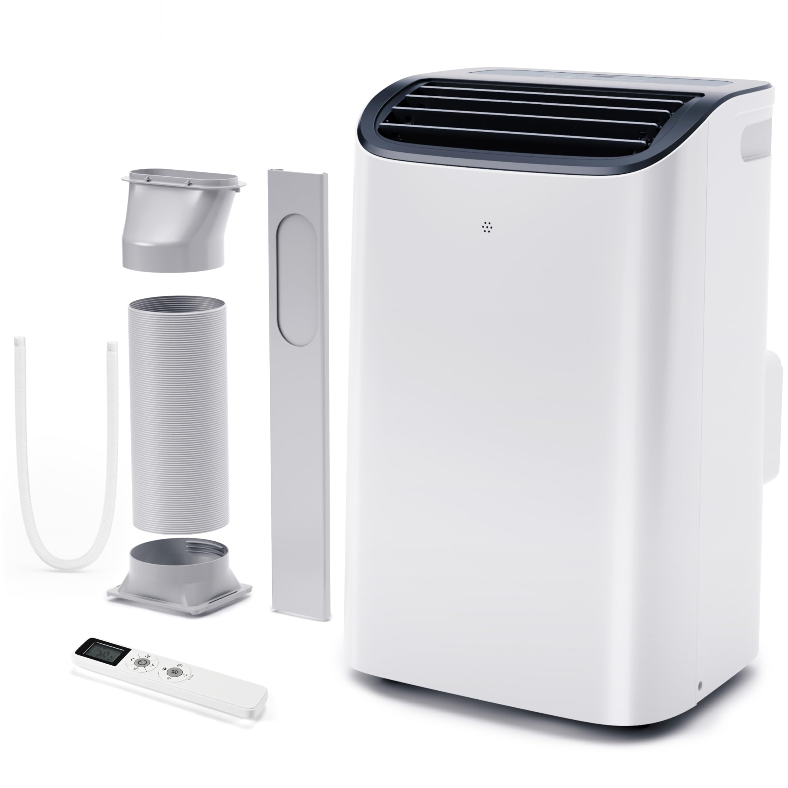Photo 1 of ** PARTS ONLY** EUHOMY Portable Air Conditioners 14,000 Btu for Room up 700 Sq.Ft, 4 in 1 Modes Portable AC with Cool, Dehumidifier, Fan, Sleep Modes, Stand up AC Unit with 46dB Low Noise & 24H Timer, Auto Swing
