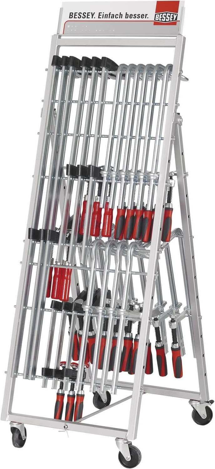 Storage Trolley - ZW1 Width x Depth x Height (mm): 500 x 600 x 1460, Grey - Image 3