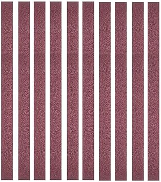 10 Piezas de Lijado de Alúmina Lijadora Abrasiva de Correa ...