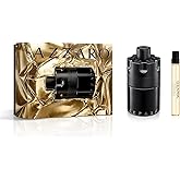 Azzaro The Most Wanted Eau de Parfum Intense - Woody & Seductive Mens Cologne Set ($185 Value) - Fougère, Ambery & Spicy Fragrance for Date Night - Full Size, 5 Fl. Oz & Travel Size, 0.33 Fl Oz
