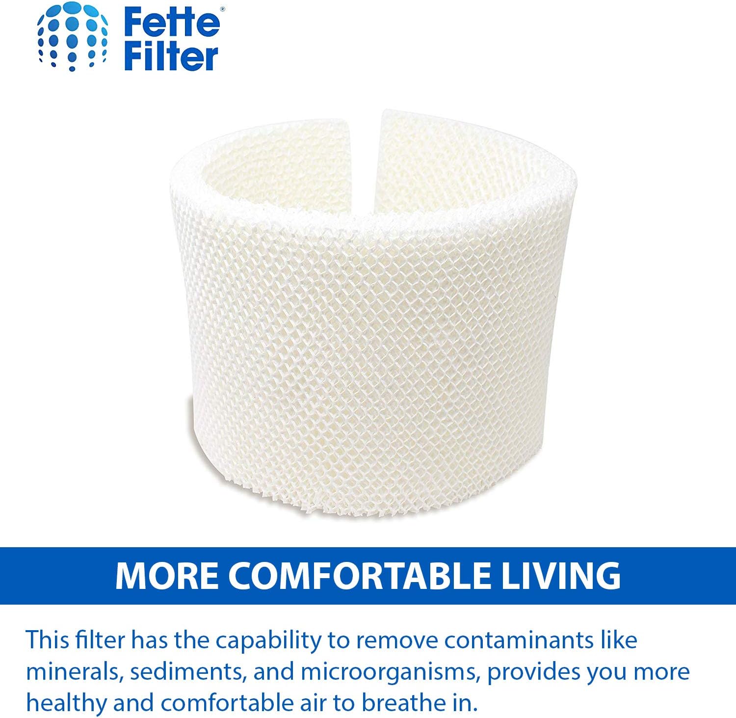 Fette Filter - Humidifier Wicking Filter Compatible with MAF2. (Pack of 2) -