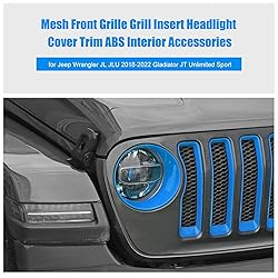 RT-TCZ for Wrangler JL Mesh Front Grille Grill