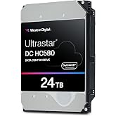 Western Digital Ultrastar DC HC580 WUH722424ALE604 0F62798 24TB 7.2K RPM SATA 6Gb/s 512e 3.5in Enterprise Hard Drive (Renewed