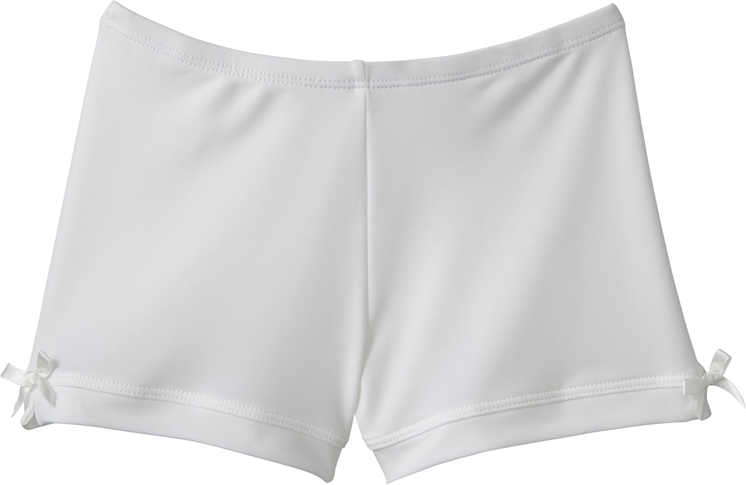 Worry-Free Girl's Playground Shorts, Nylon and Spandex Blend,