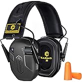 EARMOR M300T Upgrade Bluetooth Hearing Protection, Electronic Ear Muffs For Shooting Noise Reduction With Gel Ear Pads
