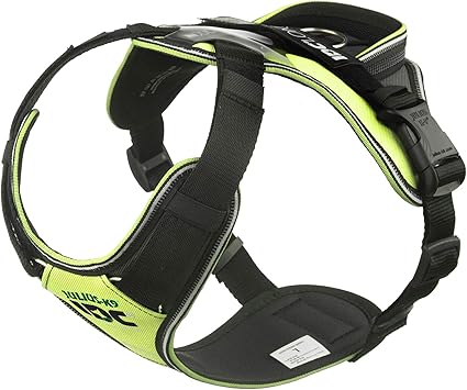 Julius-K9 IDC tuig voor Hond longwalk Neon geel/grijs l 66-86 ...