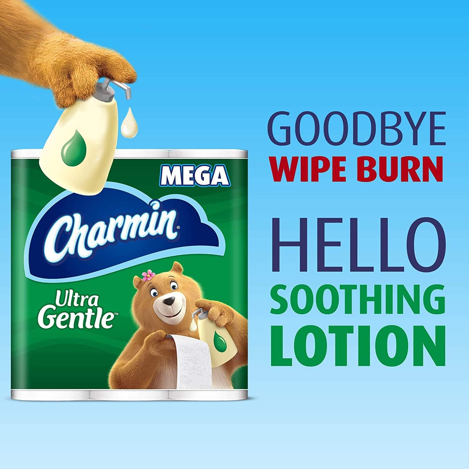 Charmin Ultra Gentle Toilet Paper, 3 Pack of 6 Mega rolls (Pack of 18): Health & Personal Care
